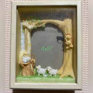 3-D photo box  “Gods special little one”. Hold a 4x5 picture. Super cute.